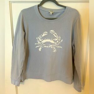 J. Crew Super Soft Crab Sweatshirt